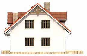 Фасад дома DKH-6681-45 Фасад дома DKH-6681-45